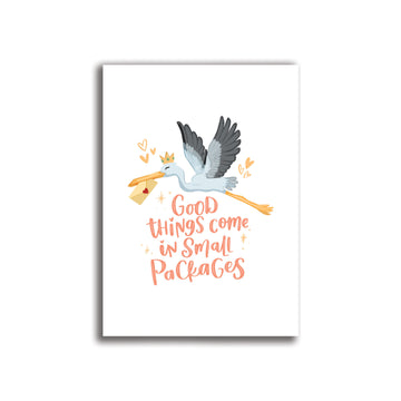 Good Things Come In Small Packages Card