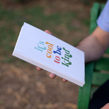 It's Cool To Be Kind Hardcover Notebook